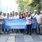 ANKARA (PHA) - Fatma Didar YILDIRIM - Kamu Emekçileri Sendikaları Konfederasyonu (KESK) Eş Genel Başkanı Ayfer Koçak, hükümetin memur ve memur emeklilerine sunduğu zam teklifini “sefalet dayatması” olarak nitelendirdi.