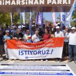 ADIYAMAN (PHA) - Kamu Emekçileri Sendikaları Konfederasyonu (KESK), hükümetin 8’inci dönem toplu sözleşme görüşmelerinde sunduğu zam teklifini yetersiz bulduklarını açıklayarak Türkiye genelinde iş bırakma eylemi gerçekl...