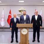 ADIYAMAN (PHA) - Fatma Didar YILDIRIM - Sanayi ve Teknoloji Bakanlığı Bakan Yardımcısı Oruç Baba İnan, Adıyaman’ın İndere köyü bölgesinde yapılması planlanan yeni Küçük Sanayi Sitesi ile kurulma çalışmaları devam eden Ku...