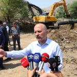 ADIYAMAN (PHA) - Adıyaman’da yaşanan su sorununun çözümü için Emlak Konut tarafından Havşeri İsale Hattı'nda başlatılan çalışmalarda sona gelindi.