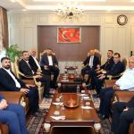 ADIYAMAN (PHA) - Fatma Didar YILDIRIM - Sanayi ve Teknoloji Bakanlığı Bakan Yardımcısı Oruç Baba İnan, Adıyaman’ın İndere köyü bölgesinde yapılması planlanan yeni Küçük Sanayi Sitesi ile kurulma çalışmaları devam eden Ku...