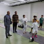 ADIYAMAN (PHA) - Adıyaman Gençlik ve Spor İl Müdürlüğü görevine kısa süre önce atanan Hüseyin Elüstü, Yeni Mahalle Spor Salonu’nda düzenlenen GSB Yaz Spor Okulları kapsamında voleybol, karate ve eskrim eğitimi alan öğren...