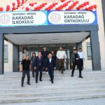 ADIYAMAN (PHA) - 6 Şubat depremlerinden olumsuz etkilenen Adıyaman’da birçok noktada okul yapımına devam ediliyor.