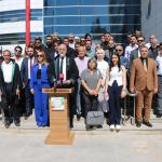 ADIYAMAN (PHA) - Şeriban ÖZÇAKMAK – Adıyaman Barosu, yeni adli yılın başlaması dolayısıyla basın açıklaması gerçekleştirdi.