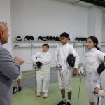 ADIYAMAN (PHA) - Adıyaman Gençlik ve Spor İl Müdürlüğü görevine kısa süre önce atanan Hüseyin Elüstü, Yeni Mahalle Spor Salonu’nda düzenlenen GSB Yaz Spor Okulları kapsamında voleybol, karate ve eskrim eğitimi alan öğren...