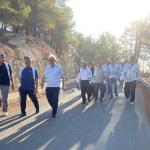 ADIYAMAN (PHA) - Şeriban ÖZÇAKMAK - AK Parti Adıyaman İl Başkanlığı, çevre bilincini artırmak ve doğayı koruma konusunda farkındalık oluşturmak amacıyla “Dünya Temiz Nefes Günü” kapsamında doğa yürüyüşü düzenledi.