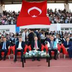 ADIYAMAN (PERRE) - (Berfin GÜRBÜZ) - Adıyaman Üniversitesi 2025-2026 akademik yılı mezuniyet töreni, Adıyaman Valisi Abdullah Küçük'ün katılımıyla gerçekleştirildi.