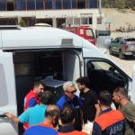 ADIYAMAN (PHA) - Türk Kızılay, yangınla sarsılan Adıyaman’ın Besni ilçesinde yangından etkilenen vatandaşlara ve  müdahale ekiplerine ikramlık desteğinde bulundu.