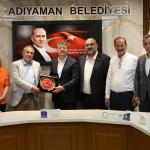 ADIYAMAN (PHA) - Şeriban ÖZÇAKMAK – İYİ Parti Heyeti, bir dizi ziyaret ve programa katılmak için Adıyaman’a geldi.
