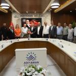ADIYAMAN (PHA) - Şeriban ÖZÇAKMAK – İYİ Parti Heyeti, bir dizi ziyaret ve programa katılmak için Adıyaman’a geldi.