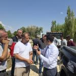 ADIYAMAN (PHA) - Adıyaman’ın Gölbaşı ilçesine bağlı Yeşilova Köyü’nde yürütülen Tarımsal Sulama Güçlendirme Projesi kapsamında önemli bir saha incelemesi gerçekleştirildi.