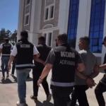 ADIYAMAN (PHA) - Adıyaman'ın Besni ilçesinde, tefecilik, cebir ve tehdit suçlarına yönelik düzenlenen operasyonda örgüt lideri ile birlikte gözaltına alınan 6 kişi çıkarıldıkları mahkemece tutuklanarak cezaevine gönderil...