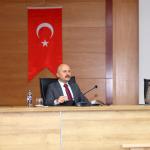 ADIYAMAN (PERRE) - Şeriban ÖZÇAKMAK - Yavuz Selim Ortaokulu çok amaçlı salonunda düzenlenen TÜBİTAK Bilim Söyleşisi'nde, Adıyaman Üniversitesi öğretim üyesi Doç.