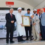 ADIYAMAN (PHA) - Adıyaman’da deprem afeti sonrası hasar gören ibadet alanlarının yeniden inşa ve onarım süreci tamamlandı.