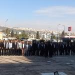 ADIYAMAN (PERRE) - Şeriban ÖZÇAKMAK - Adıyaman'da 19 Ekim Muhtarlar Günü, Atatürk Anıtı önünde düzenlenen törenle kutlandı.