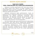 ADIYAMAN (PHA) - Şeriban ÖZÇAKMAK - Adıyaman’da son günlerde artan su kesintileri üzerinden başlayan “yetki ve sorumluluk” tartışması büyüyor.