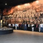 MALATYA (PERRE) - Şeriban ÖZÇAKMAK - Malatya Ticaret ve Sanayi Odası (MTSO) Yönetim Kurulu Başkanı Oğuzhan Ata Sadıkoğlu ve beraberindeki heyet, Bursa Model Fabrika'da yürütülen uygulamaları inceledi ve Malatya Model Fab...