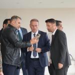 ADIYAMAN (PERRE) - Sibel TURAN- Adıyaman İl Milli Eğitim Müdürü Ali Tosun, Samsat'ta yapımı devam eden öğretmenevi inşaatında incelemelerde bulundu.