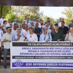 ADIYAMAN (PHA) - Murat KAYIŞ - Kamu Emekçileri Sendikaları Konfederasyonu (KESK) Eş Genel Başkanı Ayfer Koçak, 2026–2027 dönemini kapsayan 8.