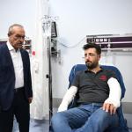 MALATYA (PHA) - Malatya Organize Sanayi Bölgesi’nde faaliyet gösteren bir fabrikada öğle saatlerinde kimyasal patlama meydana geldi.