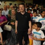ADIYAMAN (PHA) - 6 Şubat depremlerinin ardından geçici barınma alanı olarak kullanılan ve büyük ölçüde tahrip olan Yenimahalle’deki 75.