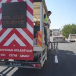 ADIYAMAN (PHA) - Gülbahar SÜNGÜ - Adıyaman Belediyesi, şehir içi ulaşımın güvenliğini ve düzenini artırmak amacıyla 3.