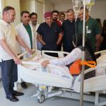 ADIYAMAN (PHA) - Adıyaman Eğitim ve Araştırma Hastanesi’nde, 57 yaşındaki kadın hastaya pankreasın kuyruk (kaudal) bölgesinde tespit edilen yaklaşık 5 cm çapındaki müsinöz kistadenokarsinom nedeniyle dalak koruyucu lapar...