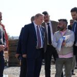 ADIYAMAN (PERRE) - Şeriban ÖZÇAKMAK - Adıyaman İl Millî Eğitim Müdürü Ali Tosun, Sincik ilçesinde yapımı süren eğitim yatırımlarını yerinde inceledi.