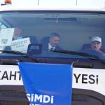 ADIYAMAN (PHA) - Mustafa KAMIŞ – Kahta Belediyesi, ilçeye daha güçlü ve etkin hizmet sunmak amacıyla, tarihinde ilk kez gerçekleştirilen en büyük araç alımıyla 17 yeni aracı filosuna kattı.