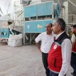 ADIYAMAN (PHA) - Adıyaman İl Tarım ve Orman Müdürü Abdulkadir Akkan, kentte faaliyet gösteren gıda üretim tesislerine yönelik saha ziyaretlerini sürdürüyor.