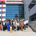 ADIYAMAN (PHA) - Şeriban ÖZÇAKMAK – Adıyaman Barosu, yeni adli yılın başlaması dolayısıyla basın açıklaması gerçekleştirdi.