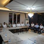 ADIYAMAN (PHA) - Mustafa KAMIŞ - Kahta Belediye Başkanı Mehmet Can Hallaç, ilçede görev yapan mahalle muhtarlarıyla geniş katılımlı bir istişare toplantısı gerçekleştirdi.