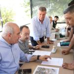 ADIYAMAN (PHA) - AK Parti Adıyaman Milletvekili Hüseyin Özhan, Tut İlçe Belediye Başkanı Ercan Öncebe ile birlikte ilçeye yeni atanan İlçe Kaymakamı Celal Güngör’ü makamında ziyaret etti.