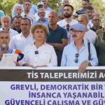ADIYAMAN (PHA) - Murat KAYIŞ - Kamu Emekçileri Sendikaları Konfederasyonu (KESK) Eş Genel Başkanı Ayfer Koçak, 2026–2027 dönemini kapsayan 8.