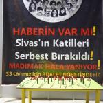 ADIYAMAN (PHA) - Murat KAYIŞ- Fatma Didar YILDIRIM – Pir Sultan Abdal Kültür Derneği Adıyaman Şubesi, 2 Temmuz 1993 tarihinde Sivas’taki Madımak Oteli’nde yakılarak katledilen 33 aydın, sanatçı ve düşünce insanını anmak...