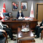 ANKARA (PERRE) - Memur-Sen ve Eğitim-Bir-Sen Adıyaman İl Başkanı Mehmet Demir, çeşitli temaslarda bulunmak üzere Ankara'ya gitti.