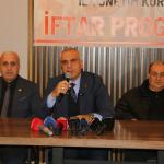 ADIYAMAN (PERRE) - Şeriban ÖZÇAKMAK-Berfin GÜRBÜZ - Milliyetçi Hareket Partisi Adıyaman İl Başkanlığı tarafından düzenlenen iftar programında konuşan İl Başkanı İsmail Gümüş, "Adıyaman'da konteynerlerde ve prefabrik evle...