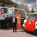 ADIYAMAN (PERRE) - Şeriban ÖZÇAKMAK - Kahta Belediyesi, hizmet kalitesini artırmaya yönelik çalışmalar kapsamında araç filosuna 2 yeni araç daha ekledi.