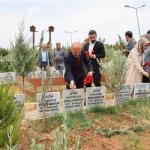 ADIYAMAN (PHA) - Adıyaman’da, 15 Temmuz Demokrasi ve Millî Birlik Haftası etkinlikleri kapsamında 15 Temmuz ve Deprem şehitlerine dualarla anıldı.