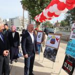 ADIYAMAN (PERRE) - Şeriban ÖZÇAKMAK - Adıyaman İl Müftülüğü ve Türkiye Diyanet Vakfı iş birliğiyle gelirinin Filistin'e bağışlanacağı "Hayır Çarşısı" açıldı.