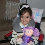 ADIYAMAN (PERRE) - Şeriban ÖZÇAKMAK-Sibel TURAN - Adıyaman'ın Gölbaşı ilçesinde yaşayan SMA Tip-1 hastası 10 yaşındaki İkranur Alsat'ın Dubai'de uygulanacak gen tedavisi için başlatılan Adıyaman Valiliği onaylı yardım ka...