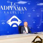 ADIYAMAN (PHA) - Murat KAYIŞ – Adıyaman Valiliği tarafından değerlendirme toplantısı gerçekleştirildi.