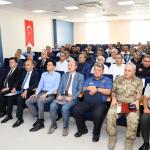 ADIYAMAN (PHA) - Murat KAYIŞ – Adıyaman Valiliği tarafından değerlendirme toplantısı gerçekleştirildi.