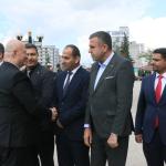 ADIYAMAN (PERRE) - Şeriban ÖZÇAKMAK-Berfin GÜRBÜZ-Sibe TURAN - Cumhurbaşkanlığı Kararnamesi ile Adıyaman Valiliği görevine atanan Abdullah Küçük, düzenlenen karşılama programıyla görevine başladı.