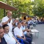 ADIYAMAN (PHA) - Mustafa KAMIŞ - Kâhta Belediyesi’nin ev sahipliğinde Yüzüncü Yıl Parkı’nda düzenlenen halk buluşması, yoğun katılım ve samimi bir atmosferde gerçekleşti.