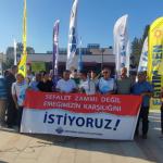 ADIYAMAN (PHA) - Murat KAYIŞ - KESK Adıyaman Şubeler Platformu, kamu görevlileri toplu sözleşme sürecinde hükümetin sunduğu teklifin yetersiz olduğunu belirterek 18 Ağustos’ta 1 günlük iş bırakma eylemi yapacaklarını açı...