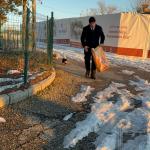 ADIYAMAN (PERRE) - Behçet ATABEK - Perre Offroad Kulübü, olumsuz hava koşulları nedeniyle ulaşılamayan mesire alanlarında yaşayan sokak hayvanları için besleme çalışması gerçekleştirdi.