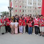 ADIYAMAN (PHA) - İbrahim ÖTELEŞ - 15 Temmuz Demokrasi ve Millî Birlik Günü dolayısıyla Adıyaman’da düzenlenen anma programında, Kızılay Adıyaman İl Başkanlığı da yerini aldı.