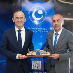 ADIYAMAN (PERRE) - Şeriban ÖZÇAKMAK - Çin Halk Cumhuriyeti Ankara Büyükelçisi Jiang Xuebin, Müsteşar Zhou Meifen ve beraberindeki heyet, Adıyaman Üniversitesi Rektörü Prof.