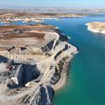 ADIYAMAN (PERRE) - Şeriban ÖZÇAKMAK - Adıyaman Atatürk Baraj Gölü Bebek-1 Pompaj Sulaması Projesi'yle 5 bin 860 dekar tarım arazisi modern basınçlı sulama sistemine kavuşacak, bölge ekonomisine yıllık 60 milyon TL katkı...